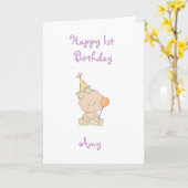 De Verjaardag van IST Kaart (Gele Bloem)