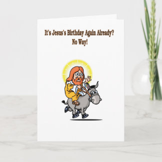De Verjaardag van Jesus Kaart