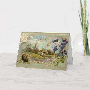 De Verjaardag van maart Kaart