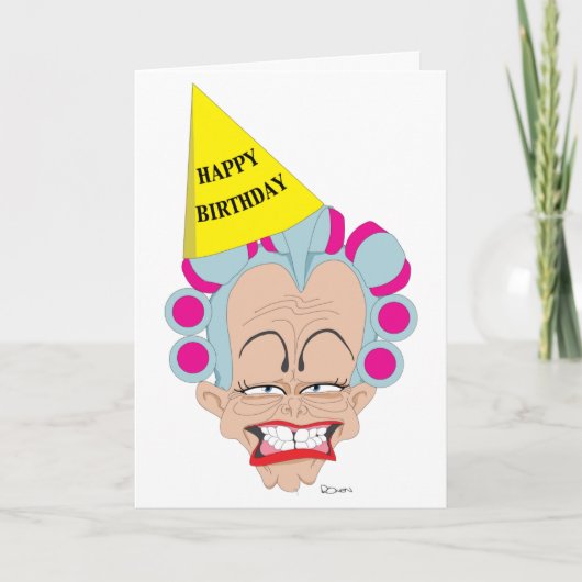 De Verjaardag van Nanna Kaart (Voorkant)