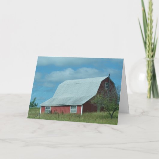 De Verjaardag van Oldie, Schuren Kaart (Voorkant)