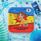 De verjaardag van Ryan Papieren Bordje (Feest)