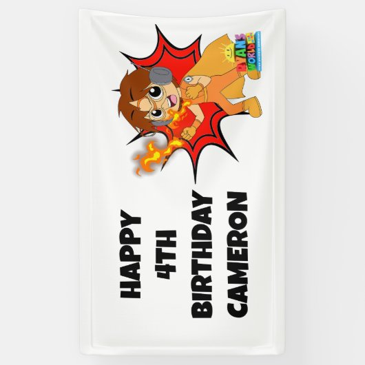 De verjaardag van Ryan Spandoek (Verticaal)