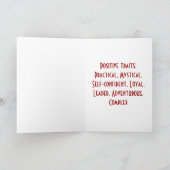 De Verjaardag van Schorpioen Oktober November met Kaart (Binnen)