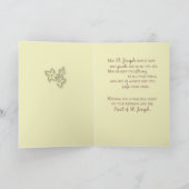 De verjaardag van Sint-Joseph Brown Kaart (Binnen)