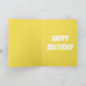 DE VERJAARDAG VAN TWEELING KAART (Binnen)