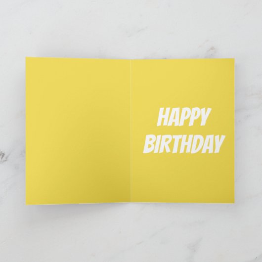 DE VERJAARDAG VAN TWEELING KAART (Binnen)