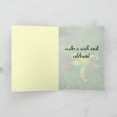 De Verjaardag van Whimsy van Daylily Kaart (Binnen)