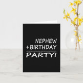 De Verjaardagen van neven: Neef + Verjaardag = Kaart (Gele Bloem)