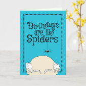 De verjaardagen zijn als Kaart van de Verjaardag (Gele Bloem)