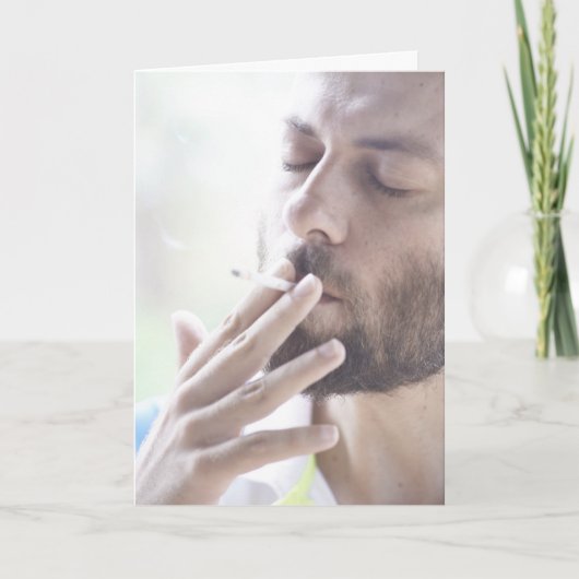 De verjaardags één-bovenleer van het huwelijk kaart (Voorkant)