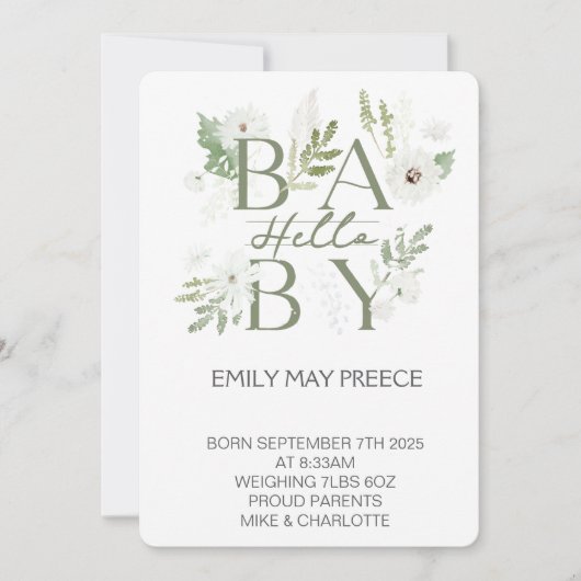 De verjaardagsbash van onze kleine zonneschijn kaart (Voorkant)