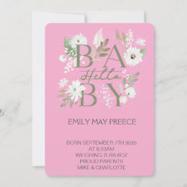 De verjaardagsbash van onze kleine zonneschijn kaart