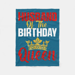 De verjaardagsfeest Koningin Partij van de echtgen Fleece Deken