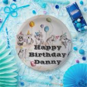 De verjaardagsfeestafel Koala Beer papieren bord (Feest)