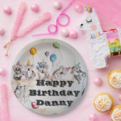 De verjaardagsfeestafel Koala Beer papieren bord (Feest)