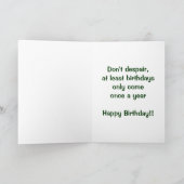 De verjaardagskaart van Gargoyle~not opnieuw Kaart (Binnen)