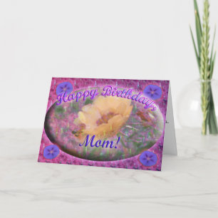 De verjaardagskaart van het mamma kaart