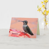 De verjaardagskaart van Hummer Kaart (Gele Bloem)