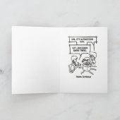 De verjaardagskaart van Tom Boy Tara Kaart (Binnen)