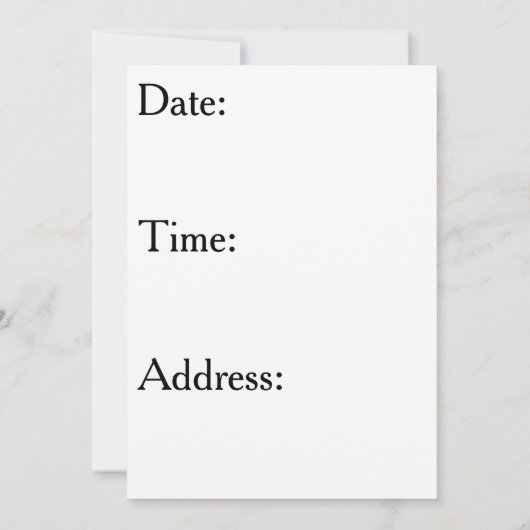 De verjaardagsuitnodiging voor het schijfgolf kaart (Achterkant)