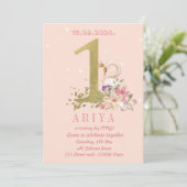 De verjaardagszwaan kaart (Staand voorkant)