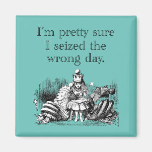 De verkeerde dag in beslag genomen, een slechte da magneet