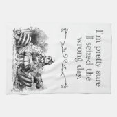 De verkeerde dag in beslag genomen, een slechte da theedoek (Horizontaal)