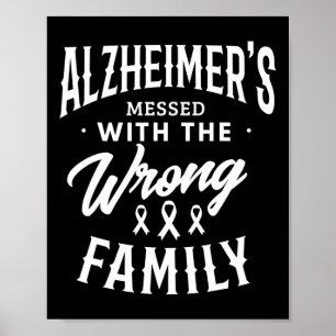 De verkeerde familie lastig gevallen ziekte van He Poster