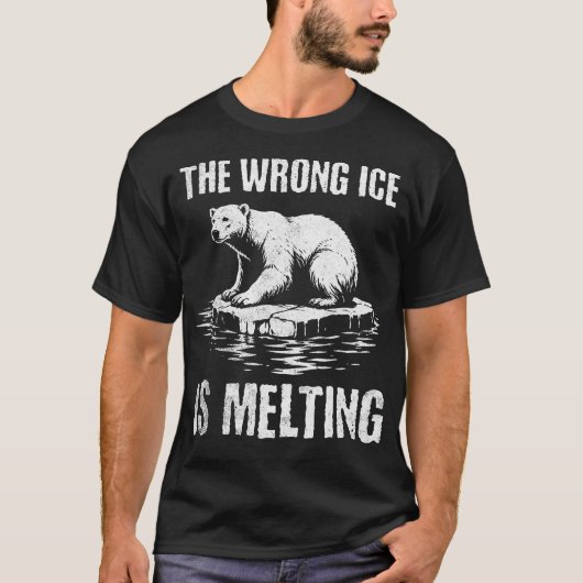 De verkeerde ICE smelt - Smelt ICE T-shirt (Voorkant)