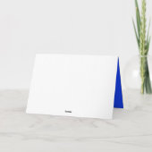 De verkeerde Kaart van de Verjaardag van de (Achterkant)