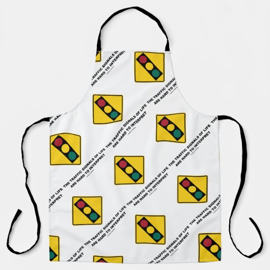 De verkeerssignalen van het leven zijn moeilijk te schort (Voorkant)