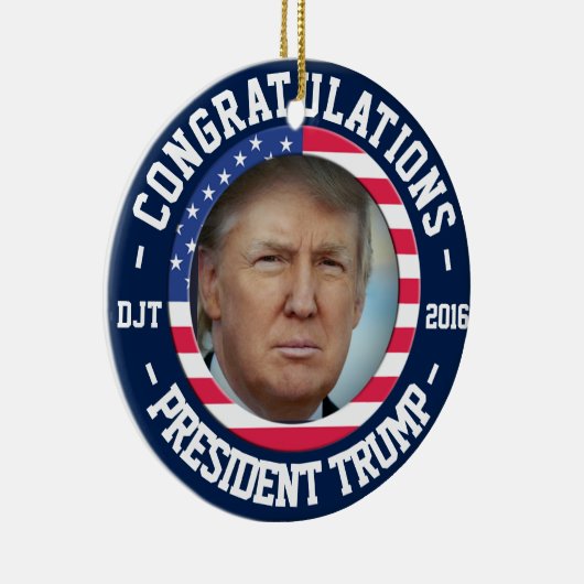 De verkiezing van Donald Won! Het Ornament van de (Rechts)