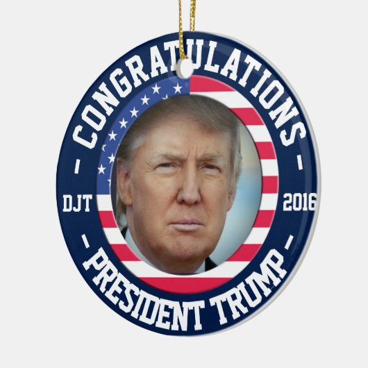 De verkiezing van Donald Won! Het Ornament van de (Links)