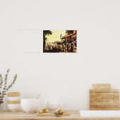 De verkiezingen, Engels, "Humor of a elecection" Poster (Keuken)