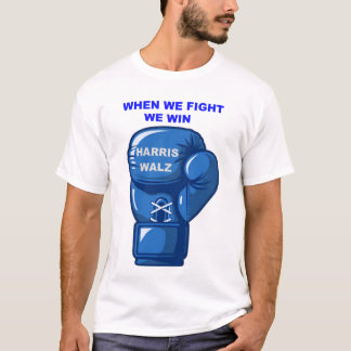 DE VERKIEZINGSCAMPAGNE VAN HARRIS WALZ T-SHIRT