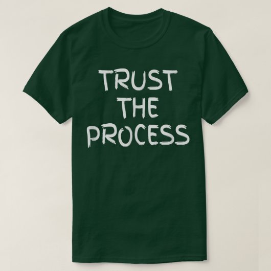 De verklaring vertrouwt op het vertrouwen van de p t-shirt (Design voorkant)