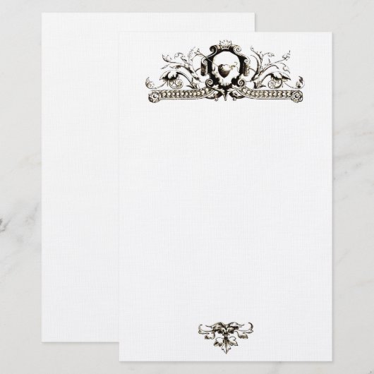 De verklikkerij briefpapier (Voorkant / Achterkant)