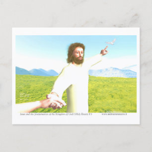 De verkondiging van het Koninkrijk Gods Briefkaart