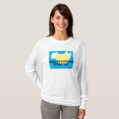 De verkoop is mij grappig komen vallen t-shirt (Voorkant volledig)