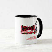 De verkoop van de horror van de film van de Retro  Mok (Voorkant rechts)