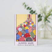 De verkoop van de zomer bereikte snel Underground Briefkaart (Staand voorkant)