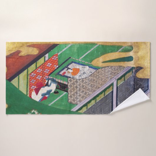 De verkoop van Genji, Tawaraya Sotatsu Badhanddoek (Badhanddoek)