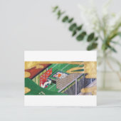 De verkoop van Genji, Tawaraya Sotatsu Briefkaart (Staand voorkant)