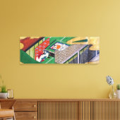De verkoop van Genji, Tawaraya Sotatsu Canvas Afdruk (Insitu (Woonkamer))
