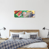 De verkoop van Genji, Tawaraya Sotatsu Canvas Afdruk (Insitu (Slaapkamer))