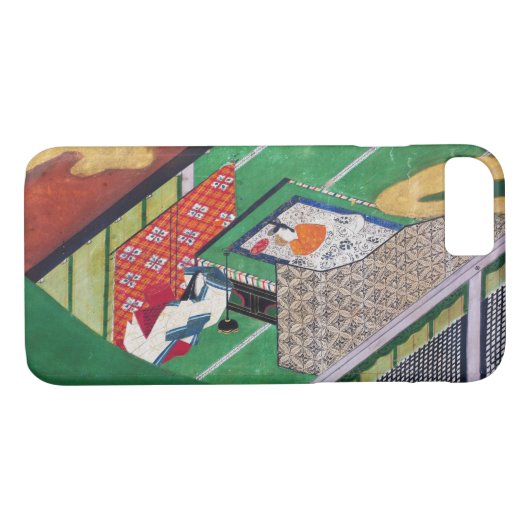 De verkoop van Genji, Tawaraya Sotatsu Case-Mate iPhone Case (Achterkant (Horizontaal))