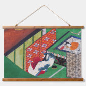 De verkoop van Genji, Tawaraya Sotatsu Hangend Wandkleed (Voorkant)