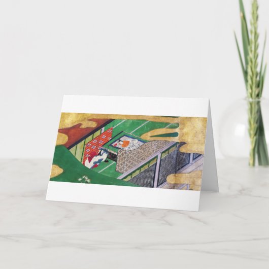 De verkoop van Genji, Tawaraya Sotatsu Kaart (Voorkant)