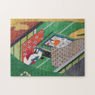 De verkoop van Genji, Tawaraya Sotatsu Legpuzzel